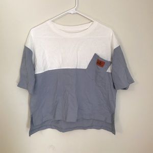 Color blocked t shirt